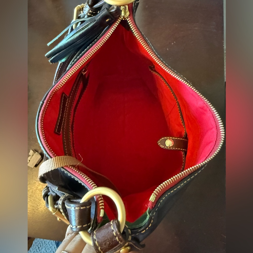 Dooney & Bourke Classic Black Shoulder Bag - Picture 13 of 15